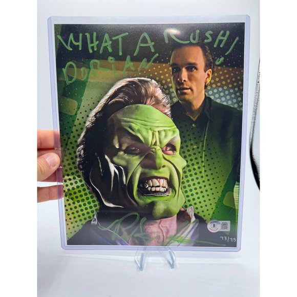 Peter Greene Signed The Mask 8x10 Picture, Photo 73/73 Beckett Authenticated Bam - Picture 1 of 4